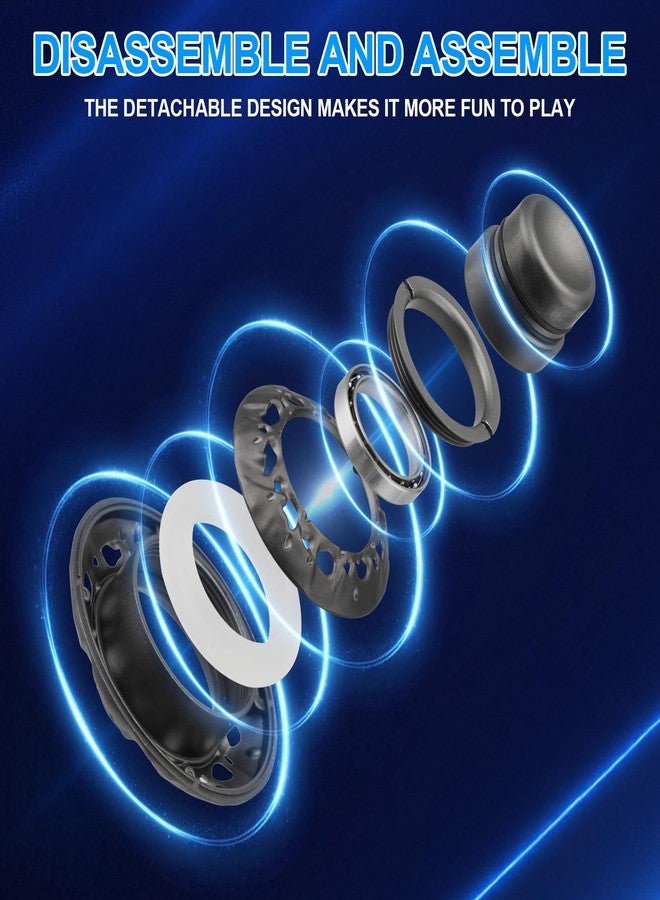 TIPTAP ألعاب تيبتاب لتخفيف التوتر للكبار، حلقات معدنية مريحة لتخفيف التوتر مع وظيفة معطر جو للسيارة، هدية للزوج والأصدقاء وغيرهم - Image 3